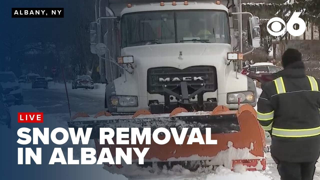 Snow removal in Albany