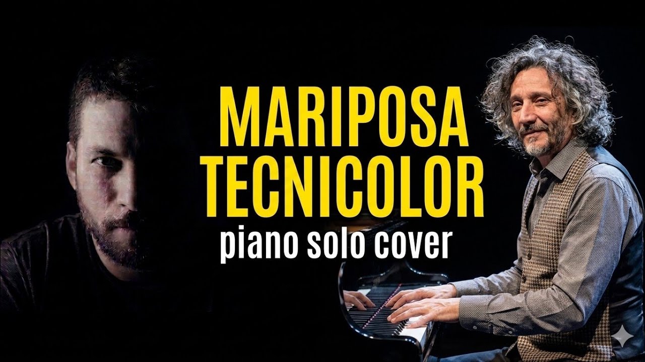 Mariposa tecknicolor-solo piano (arr Mariano Statello)