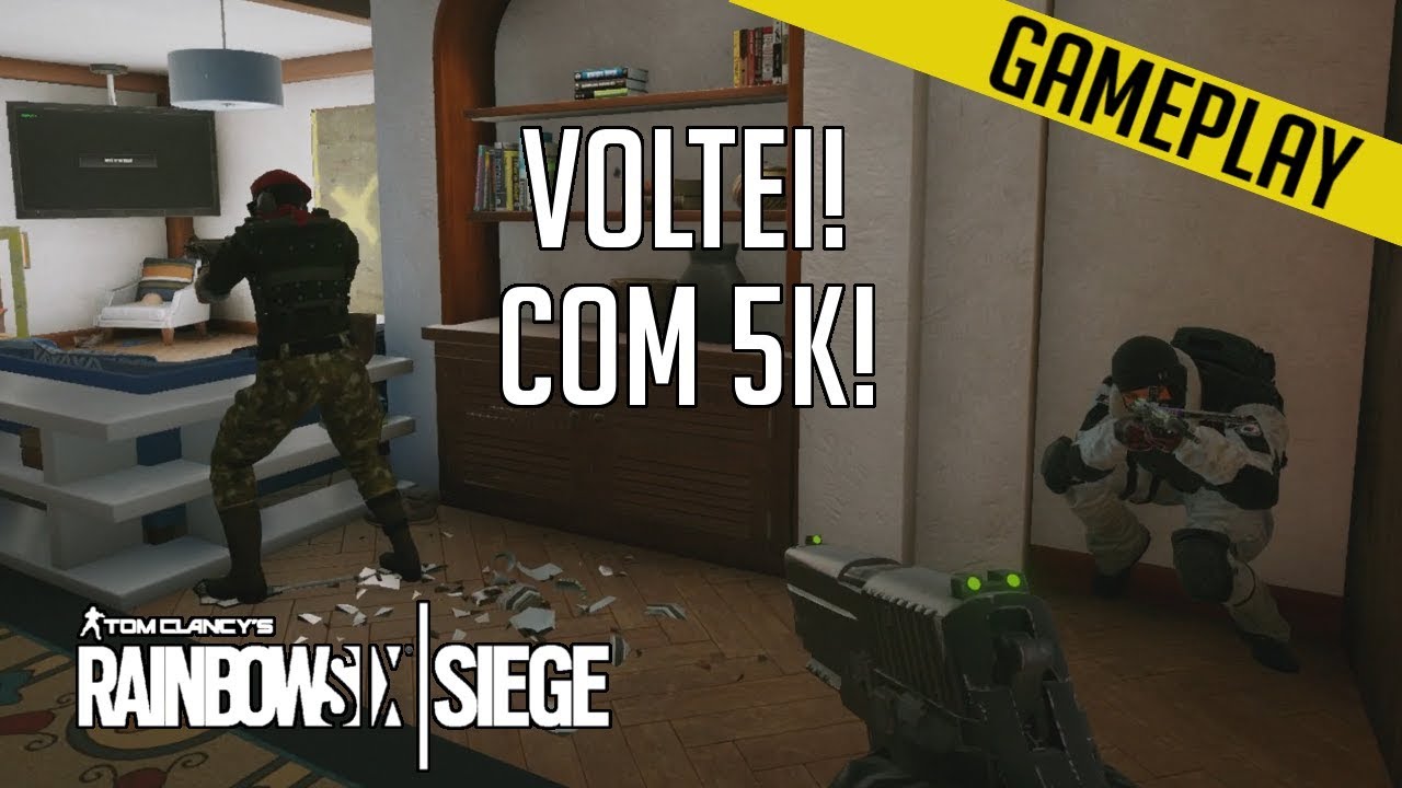[PS4] RAINBOW SIX SIEGE - 6 MESES SEM JOGAR E OLHA NO QUE DEU!