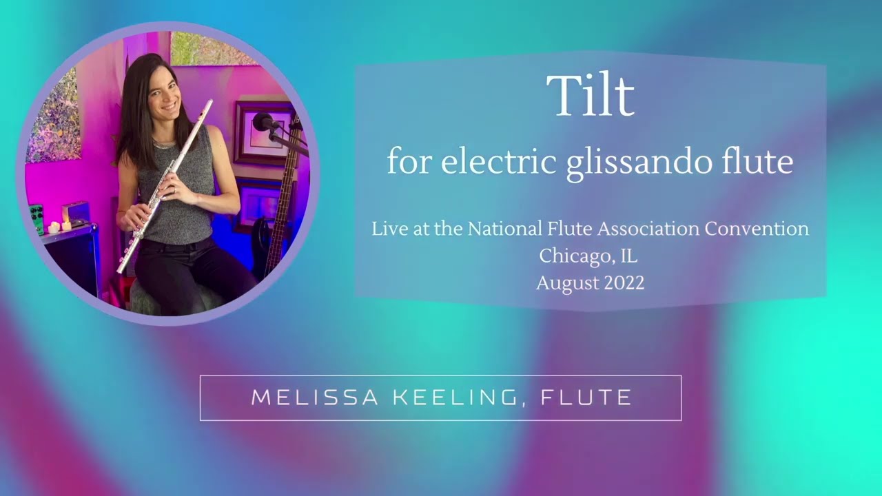 Tilt - electric glissando flute (Melissa Keeling) - live in Chicago