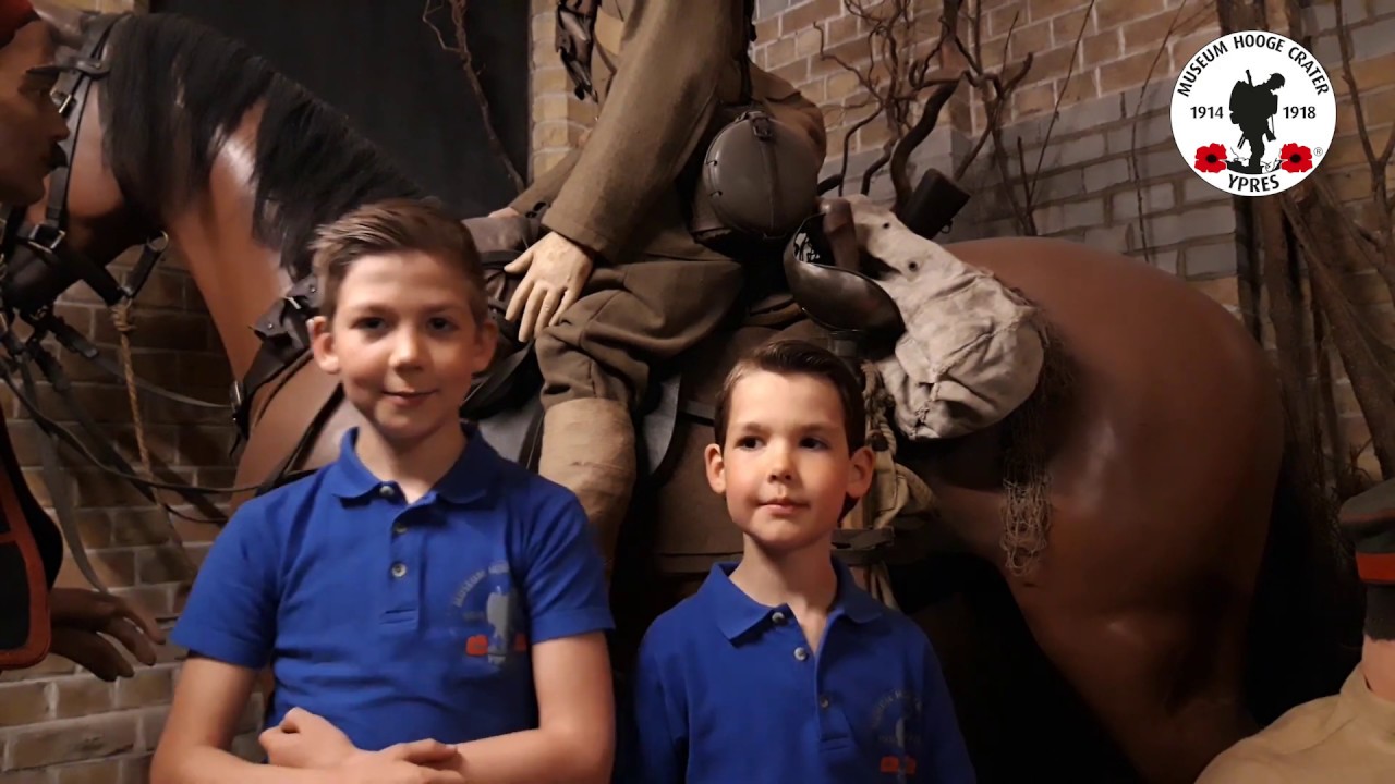Hooge-Boys Video 2: Dieren in de Oorlog -- Animals at WW1 @Hooge Crater museum (Ypres, Belgium)