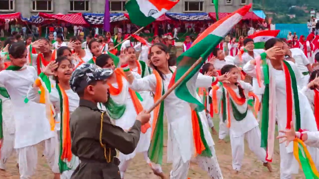 Sky lark public school Doda || 75th independence Day || At Sports Stadium Doda 2022