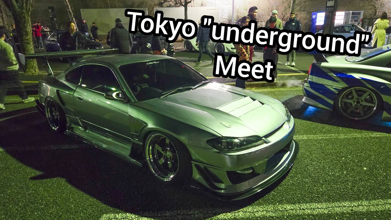 UNDERGROUND Tokyo Car Meet Hosted by Peaches Japan