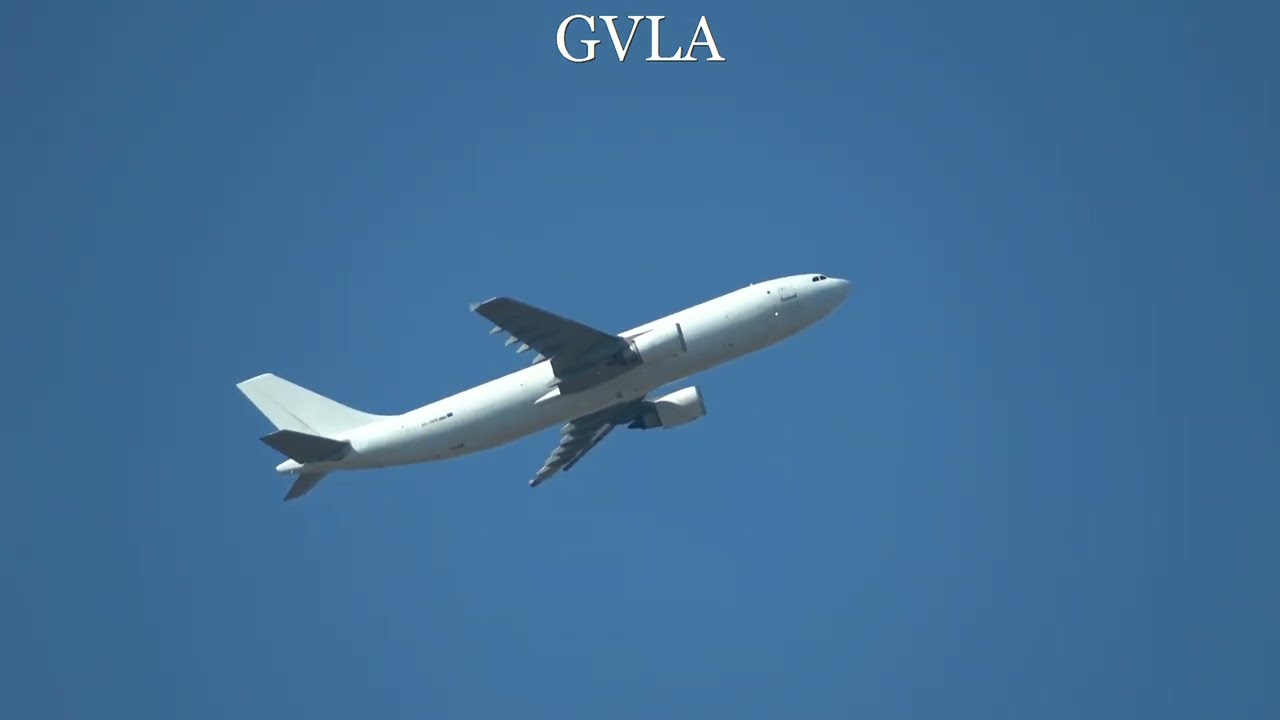 Solinair Airbus A300B4-600RF Take off Athens Airport