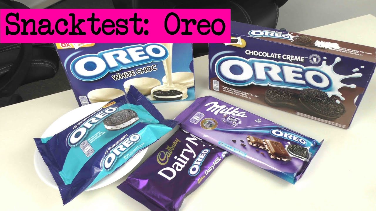 DIY Inspiration Snacktest: Oreo Eis, Schoko, Kekse werden probiert und für Euch getestet!