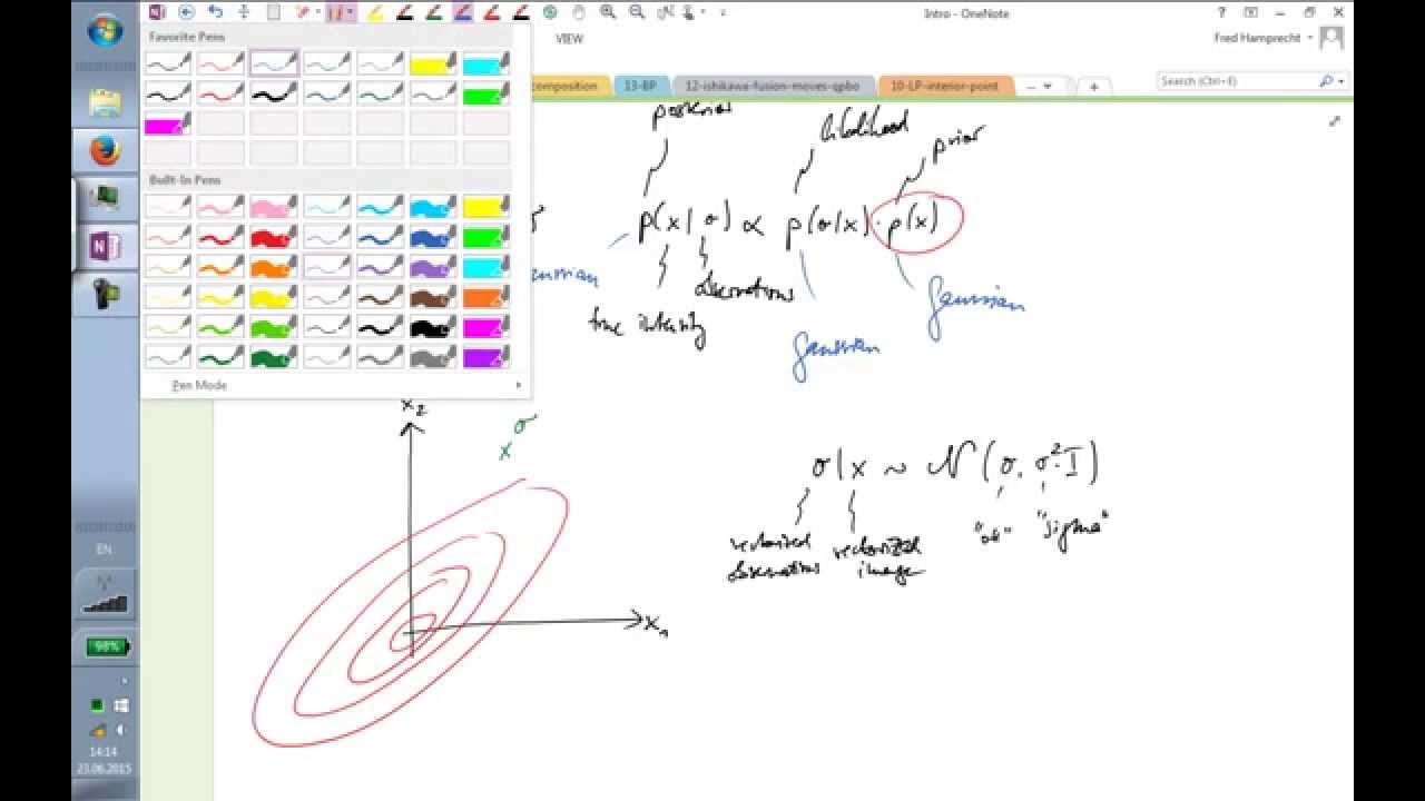 15.1 Гауссовы марковские случайные поля | Курс анализа изображений 2015