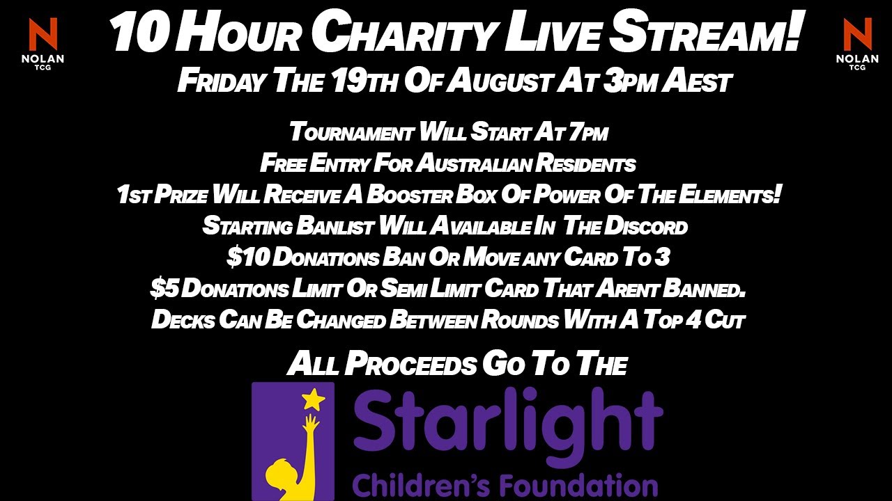 Starlight Foundation 10 Hour Livestream!