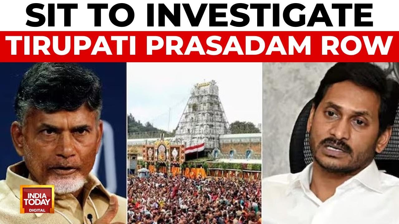 Andhra Pradesh Government Sets Up SIT to Probe Prasadam Controversy | India Today