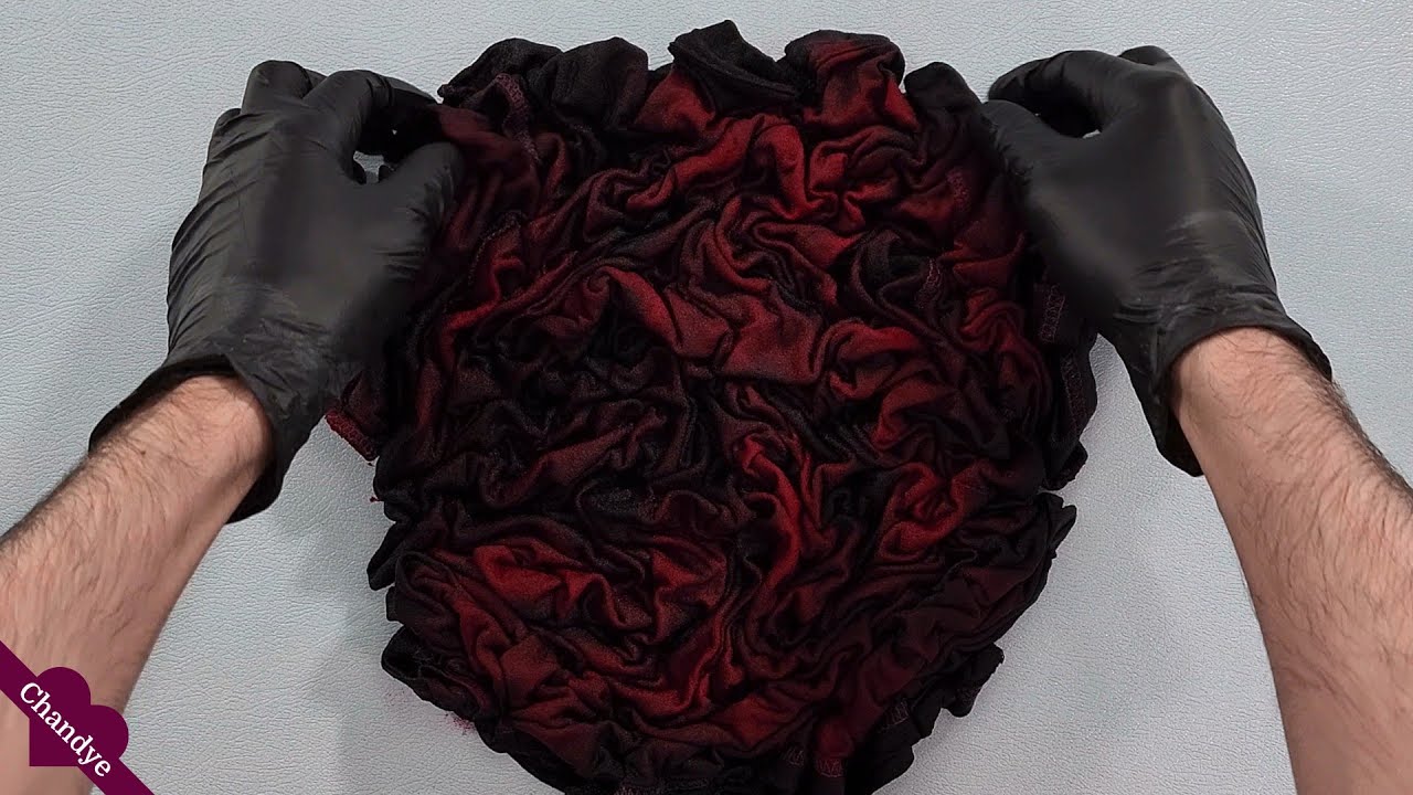 Blacktop Crumple - P308 Tie-dye Pattern