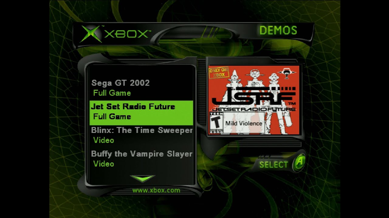 [5.1] Opening to Sega GT 2002 / Jet Set Radio Future (US Xbox Game, 2002)