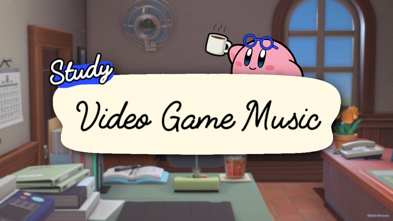STUDY 📕🖊️ Relaxing Video Game Music