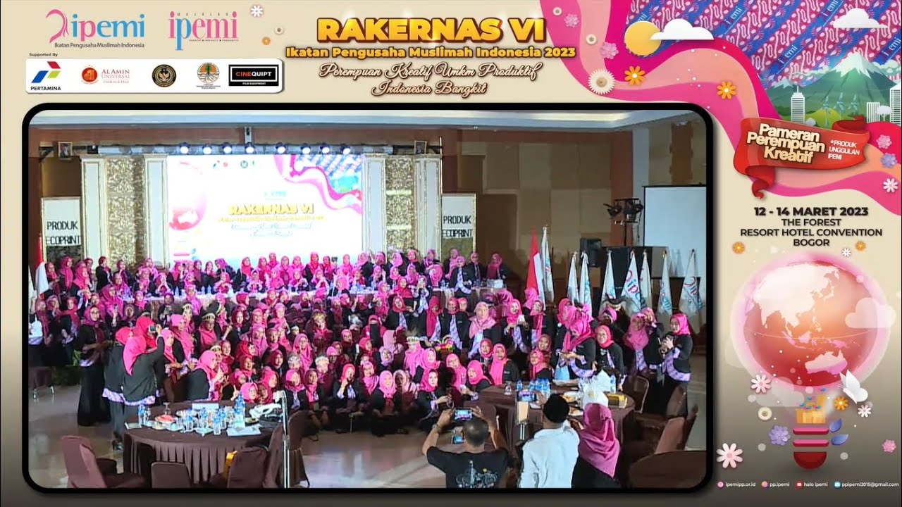 Kemeriahan Rakernas VI IPEMI 2023