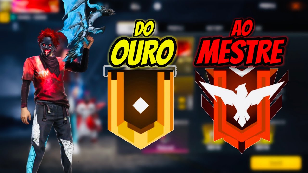 DO OURO AO MESTRE ( SEM DOBRO DE PONTOS ) | TEMPORADA 19 | SWAGGER FREE FIRE