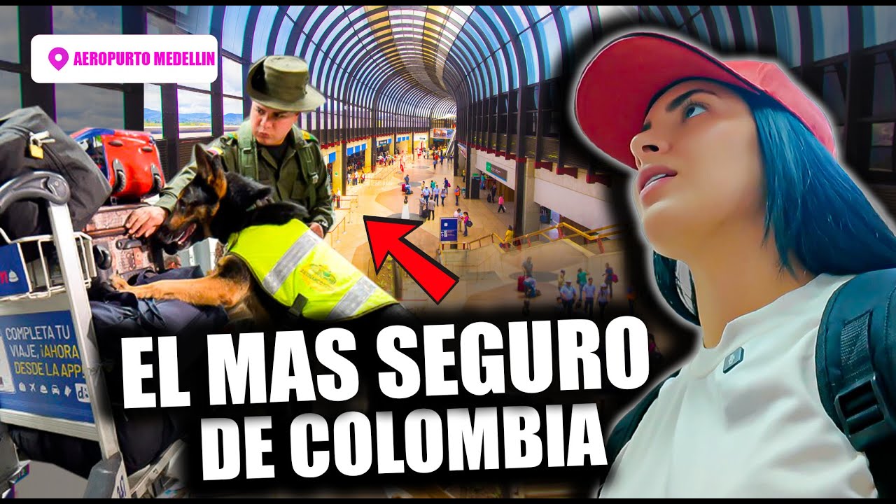 AEROPUERTO MEDELLÍN, TIPS, TRANSPORTE, COMIDA Y GUÍA COMPLETA #viajes