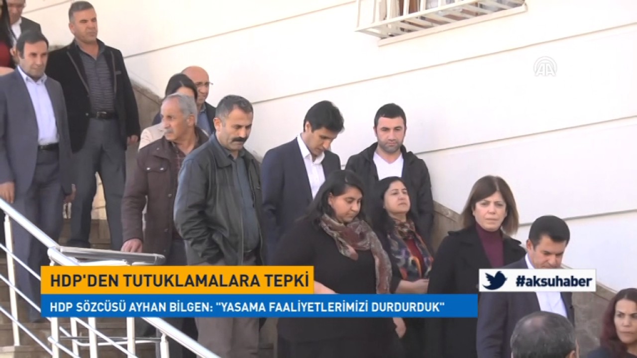 Hdp: Yasama Faaliyetlerimizi Durdurduk