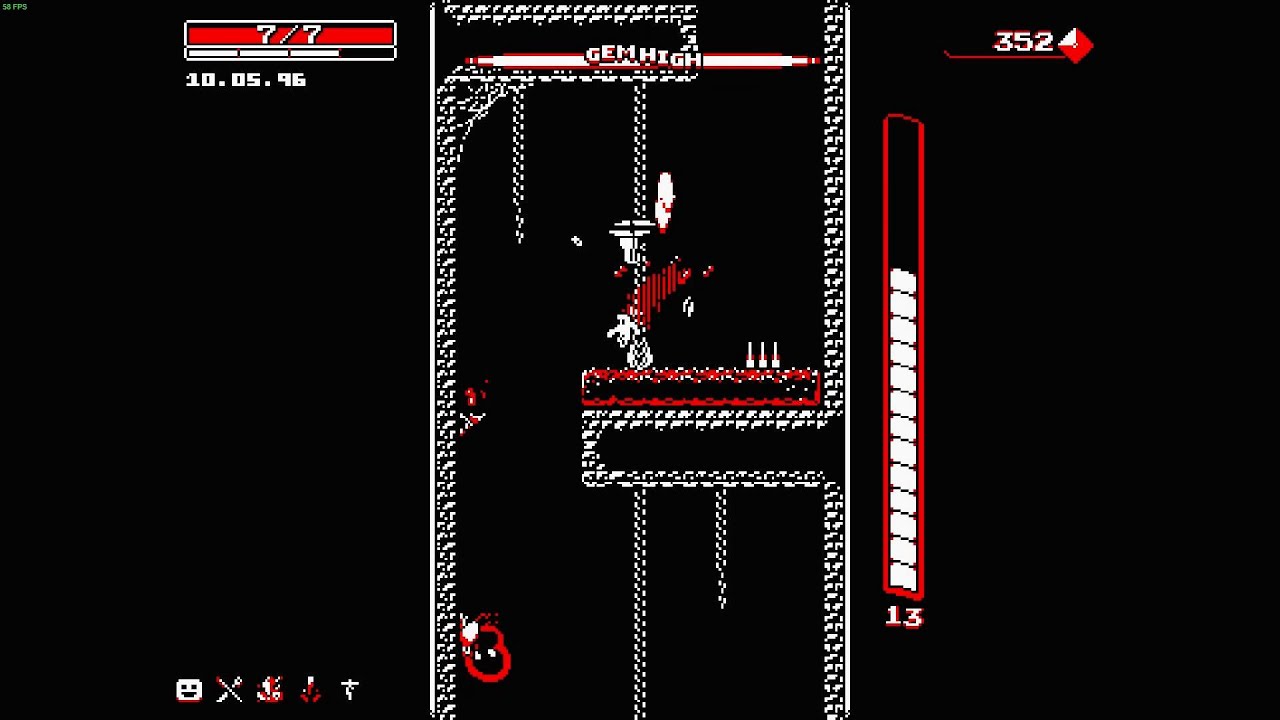 Downwell - Gameplay
