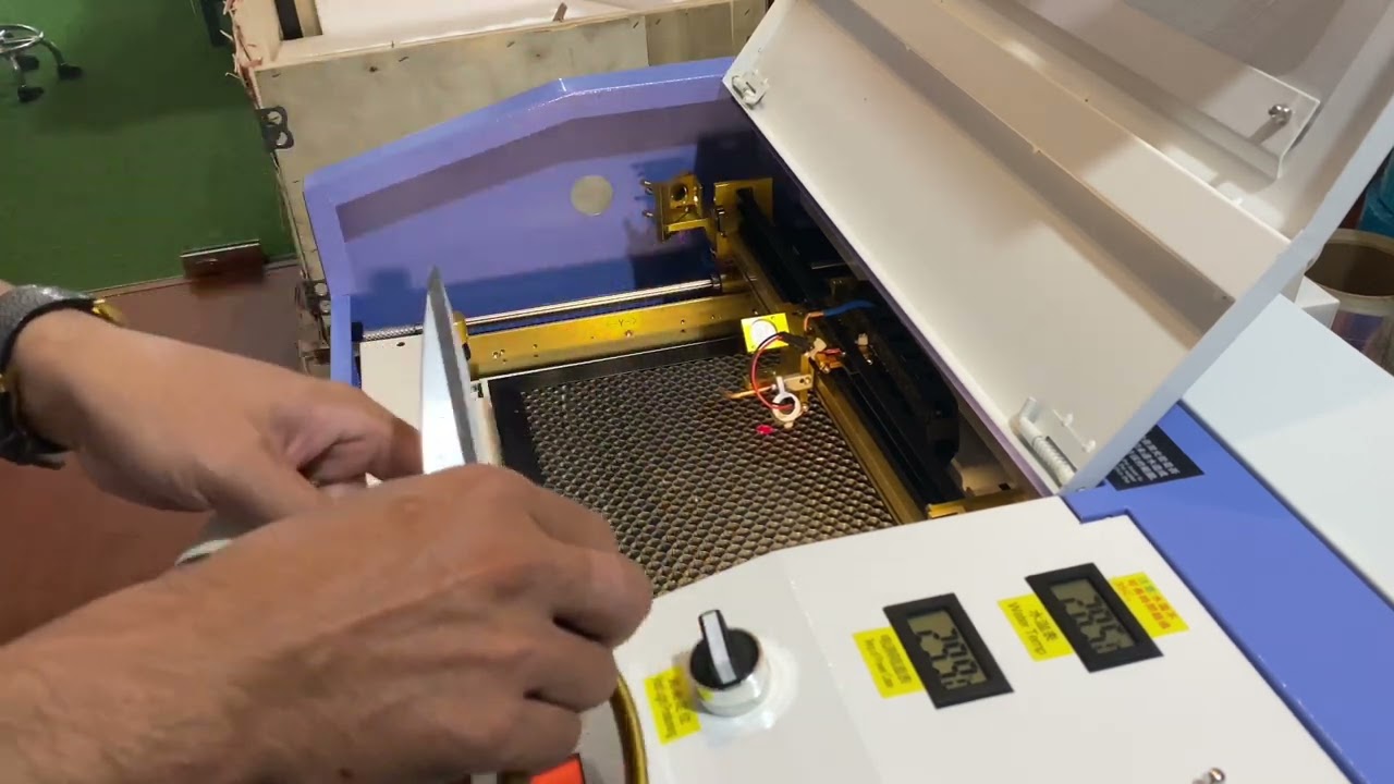hướng dẫn lắp đặt và canh chỉnh tia lửa máy cắt laser