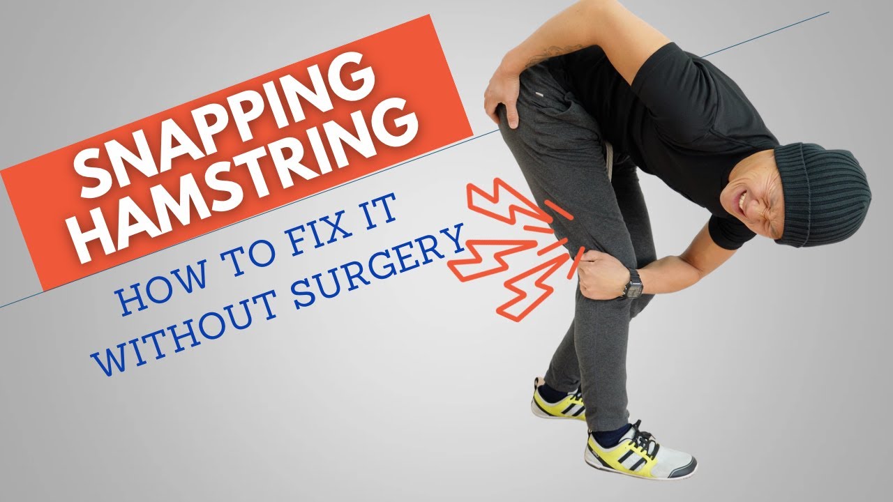 Quick Snapping Hamstring Fix (Biceps Femoris Stretch + Meniscus Tear?)