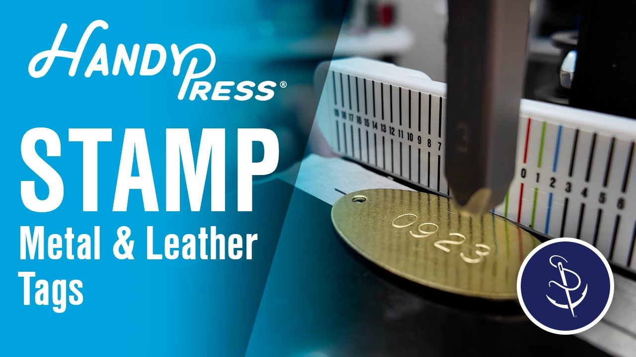 Stamp Metal & Leather Tags with The Pro-Stamper Kit