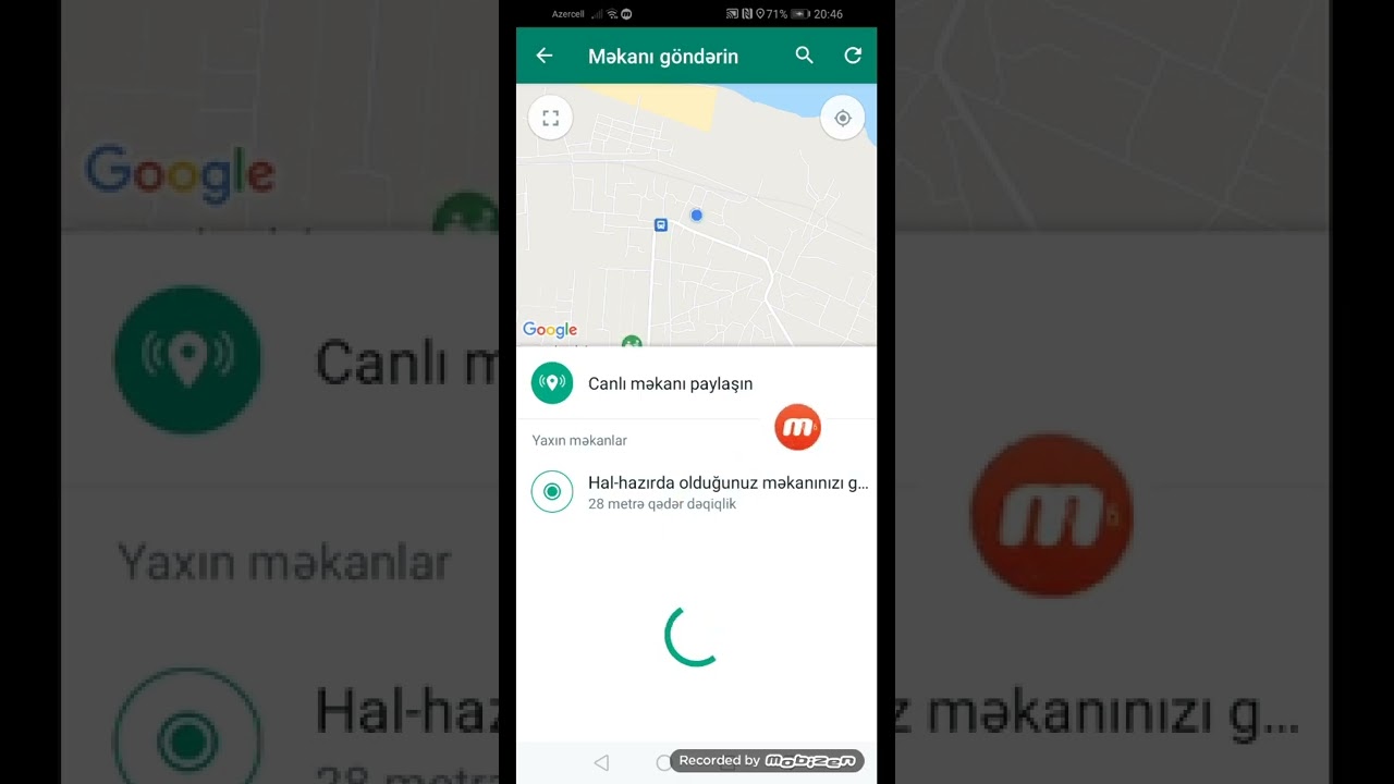 &Uuml;nvan atmaq yəni konum atmaq