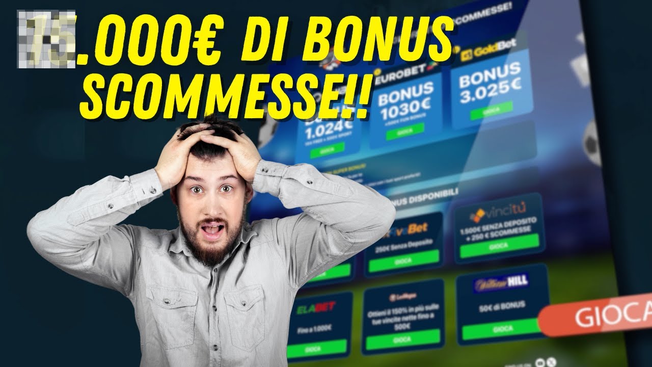 📢 Guida ai MIGLIORI BONUS SCOMMESSE!
