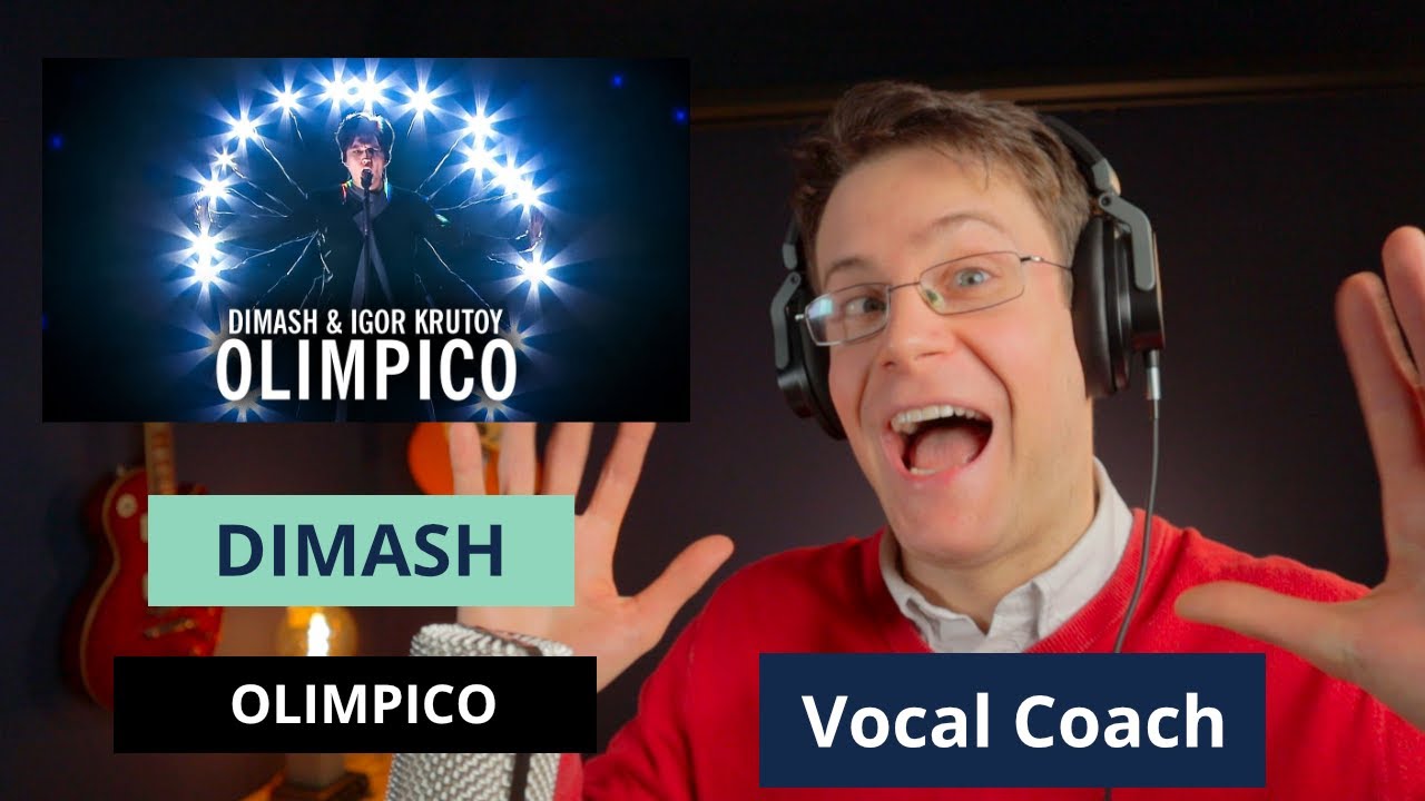 Vocal Coach Reacts to Dimash singing Olimpico (Ogni Pietra)