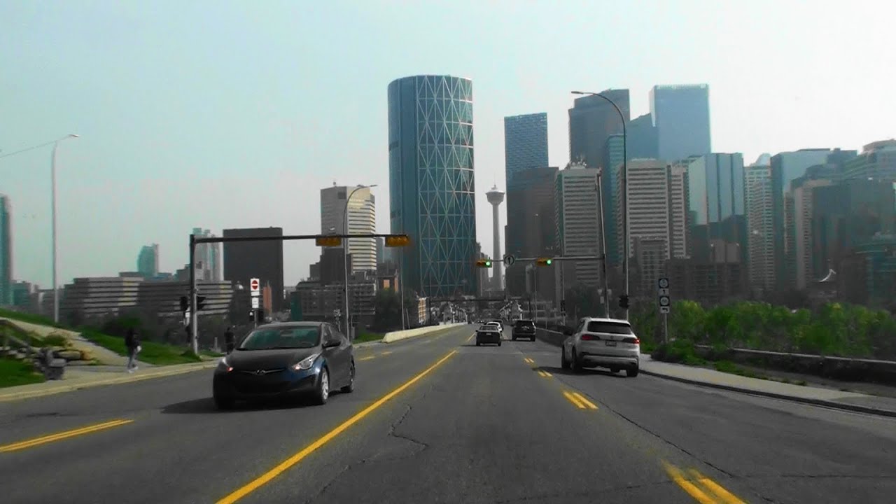 WELCOME TO/DRIVING IN CALGARY, ALBERTA, CANADA