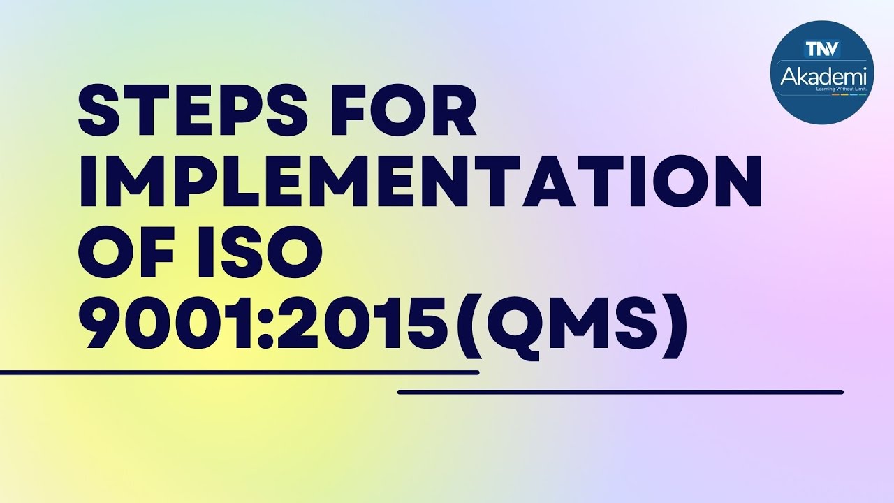 Шаги по внедрению ISO 9001:2015 (СИСТЕМА МЕНЕДЖМЕНТА КАЧЕСТВА)