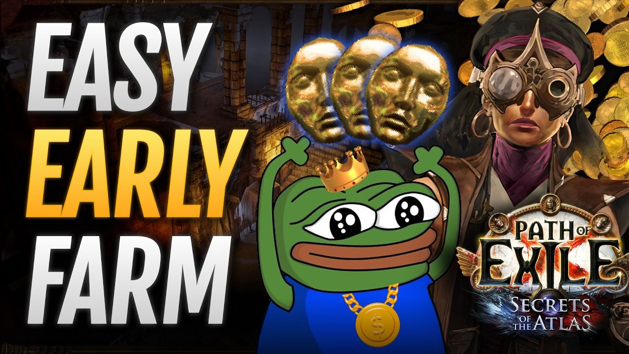 [PoE 3.26] How to FARM EARLY Currency - My Simple Starter Heist Farm Strategy - Path of Exile Sota