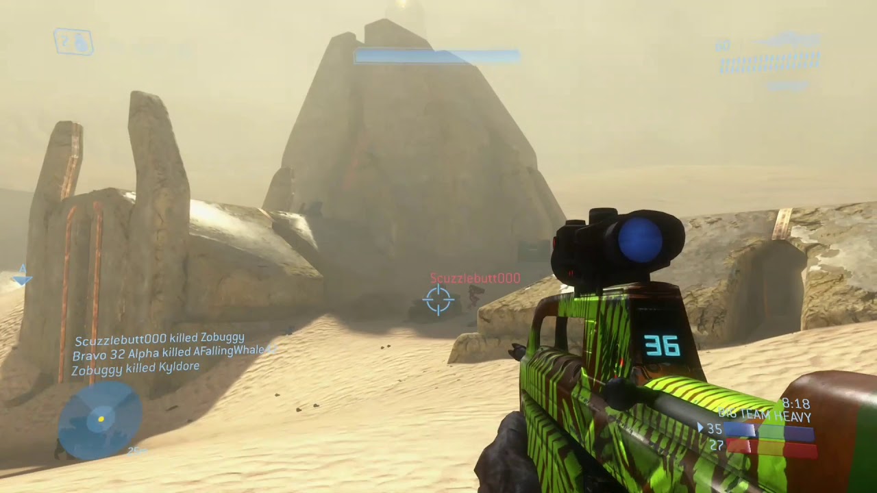 Halo 3 Multiplayer MCC #5 - Big Team Heavy - Sandtrap