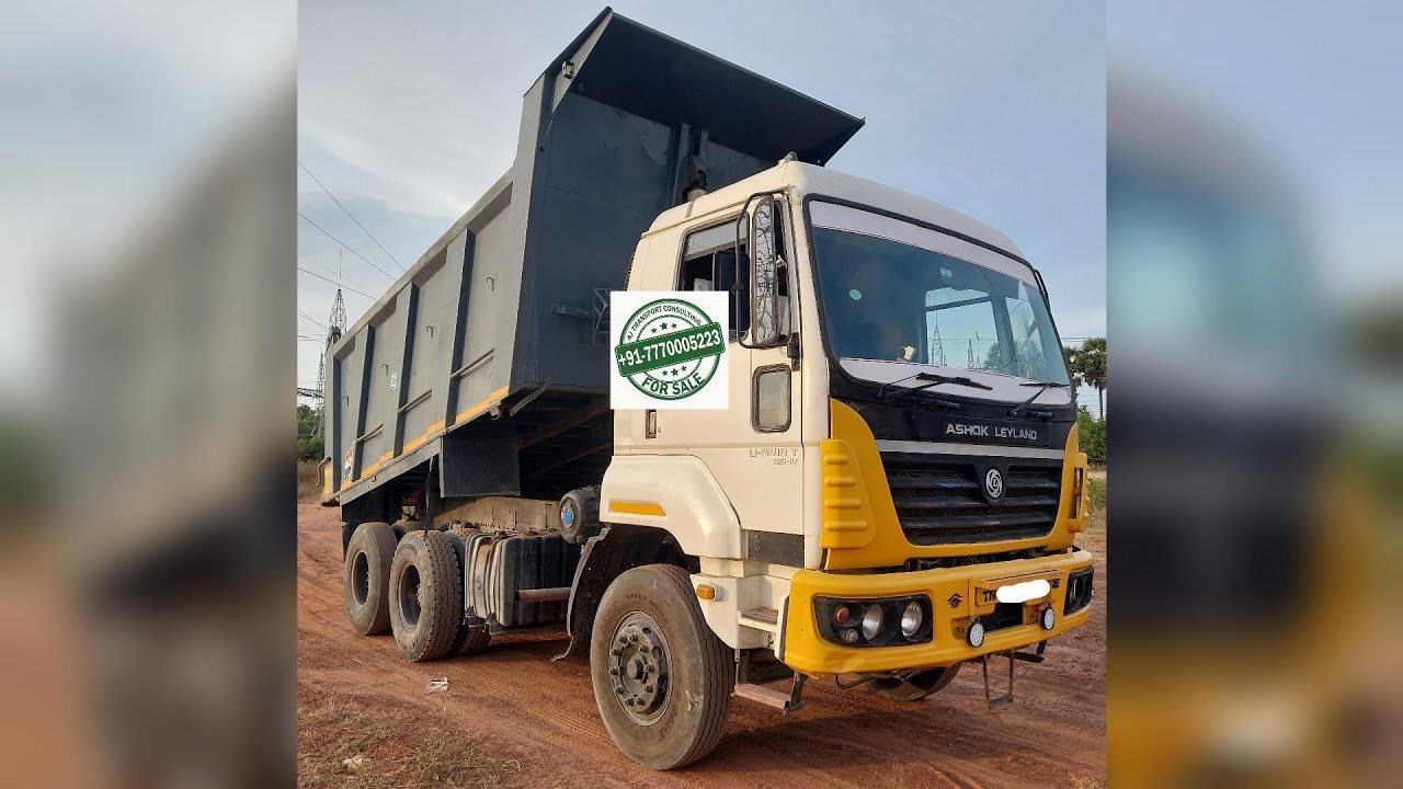 10 Wheel BS-04 Ashoklyeland Tipper For Sale. #tipper #U2518 #driver #ajt #vaganasanthai #dumptrucks