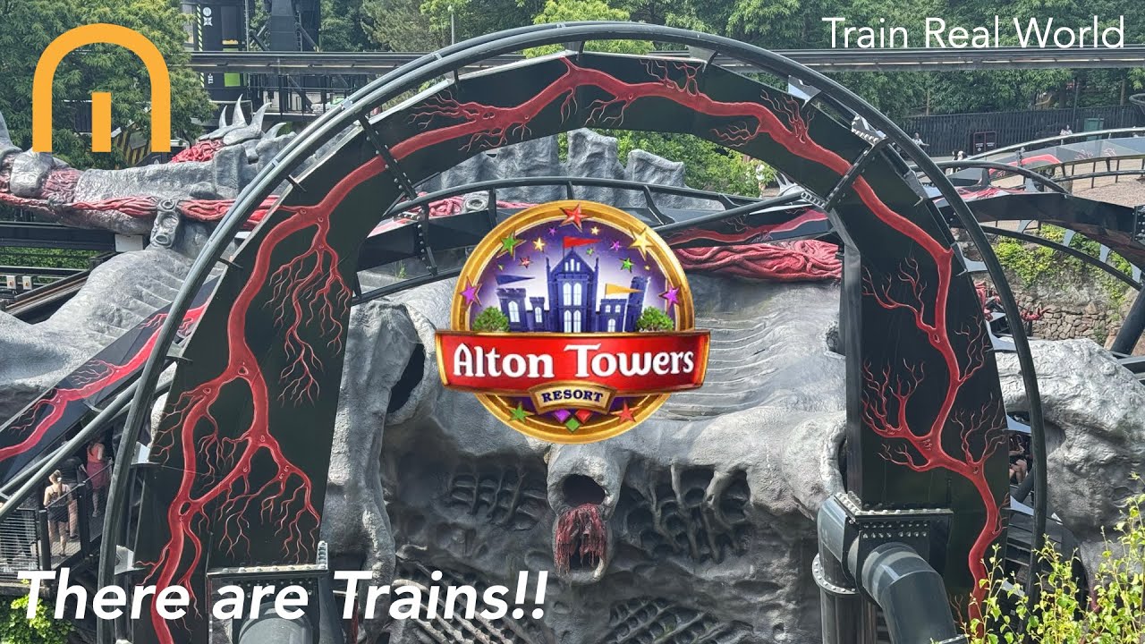 There are Trains at Alton Towers!!