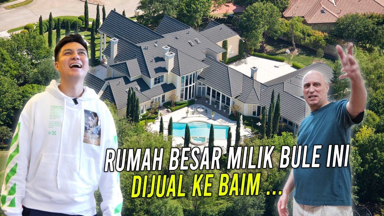 BULE ISLAM INI JUAL RUMAH BESARNYA KE BAIM !! RUMAHNYA SUPER BAGUS !! ARSITEKNYA DARI AMERIKA !!