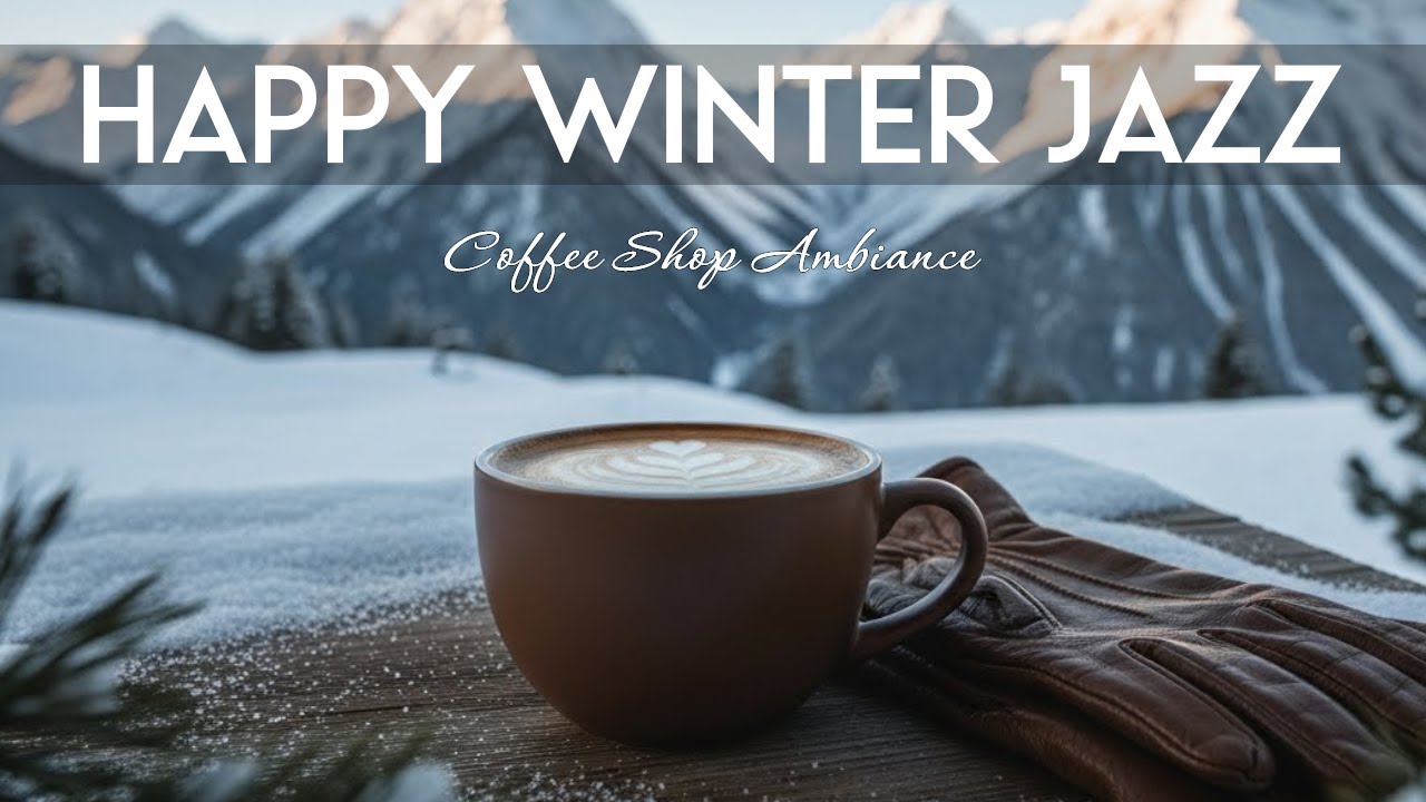 Happy Winter Jazz ☕Morning Coffee Shop Ambiance & Exquisite Bossa Nova Piano for Good Mood