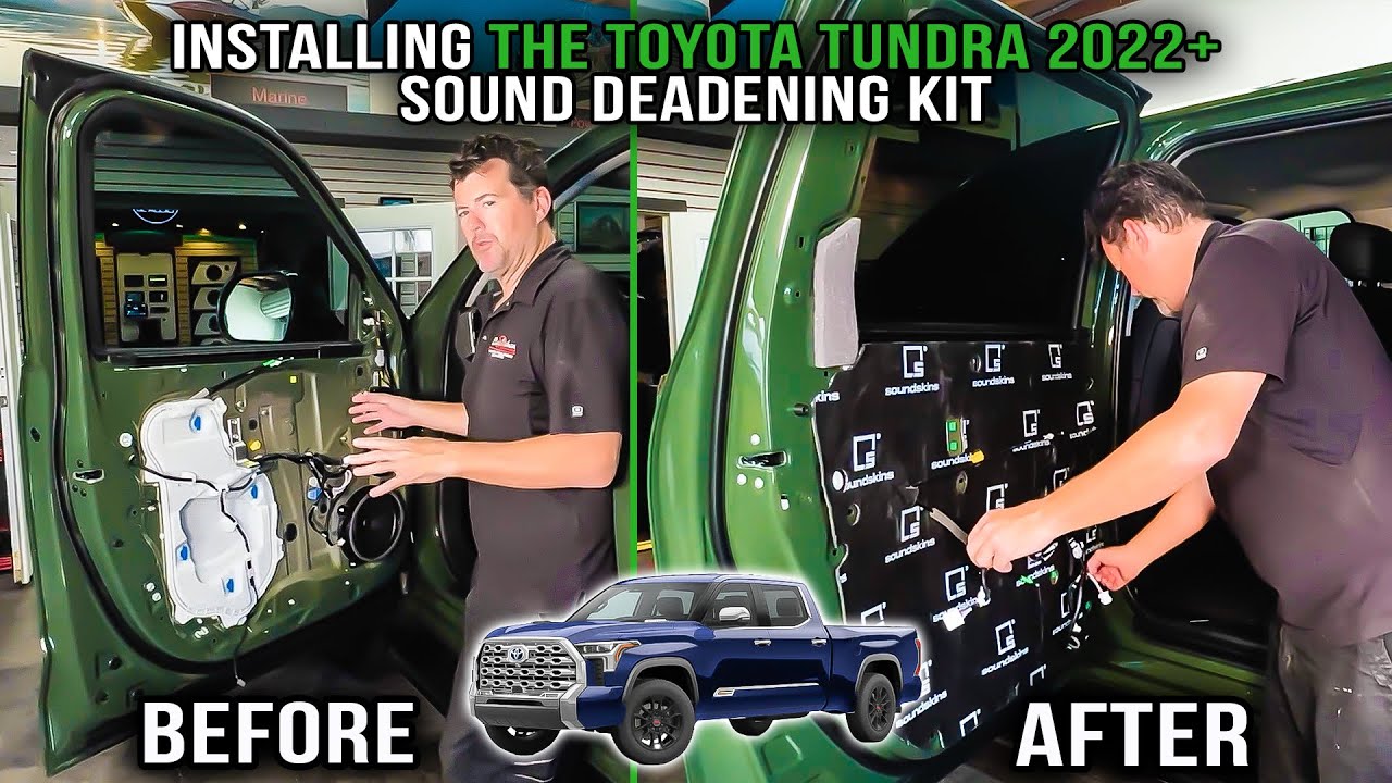 How To Install the Toyota Tundra 2022+ Sound Deadening Kit