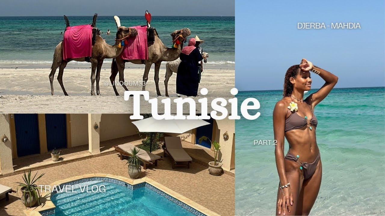TUNISIE 🧿 (avec la mama) part.2 : eaux turquoises et petits prix à Djerba & Mahdia