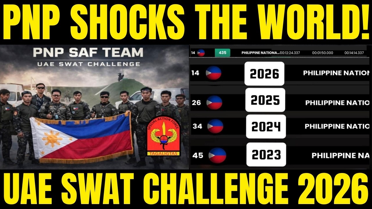 Полиция Филиппин шокирует мир! Соревнования спецназа ОАЭ 2026