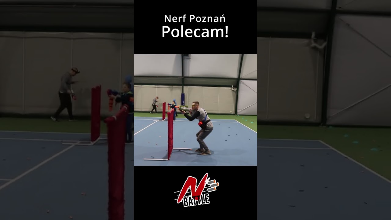 Nerf Battle Gameplay in Poland - Poznań