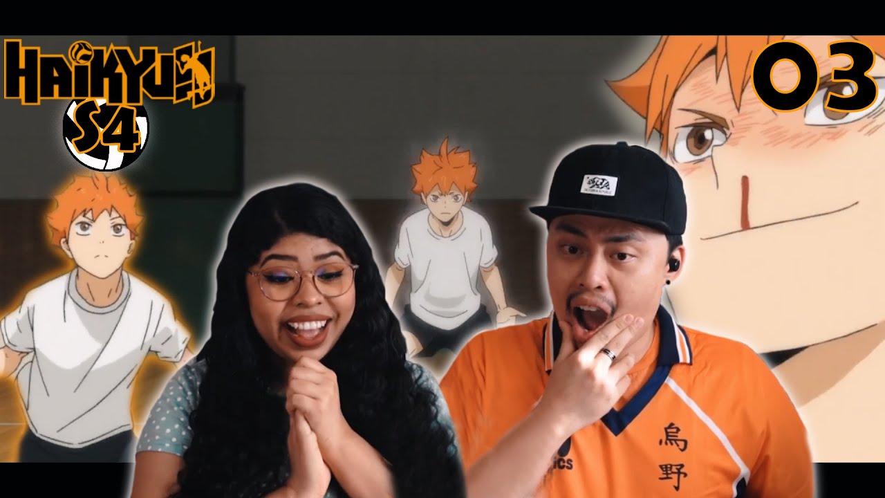 HINATA LEARNS SPLIT STEP! HAIKYUU!! SEASON 4 EPISODE 3 REACTION