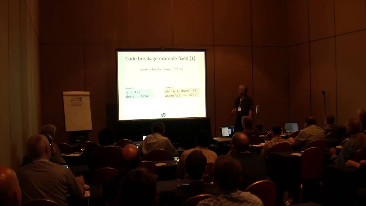 Nondeterminism is unavoidable, but data races are pure evil, Hans Boehm