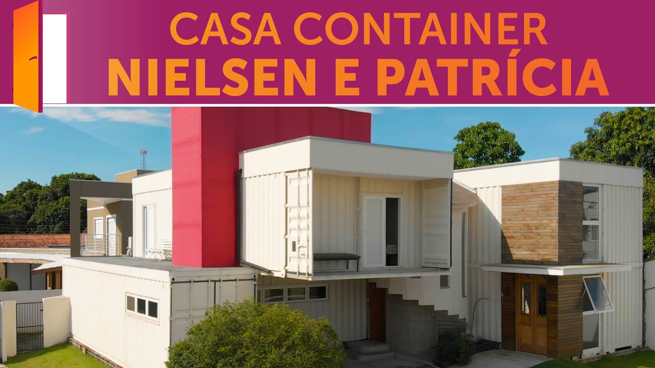 Casa Container Pronta - Nielsen e Patr&iacute;cia
