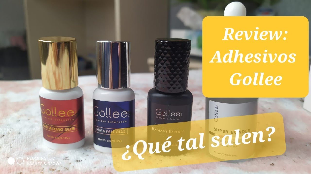 Review Adhesivos Gollee!! Mi Experiencia #extensionesdepestañas