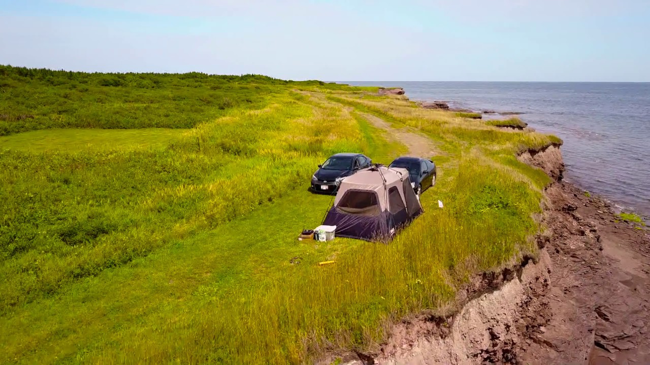 Camping a Cap Bateau  New Brunswick