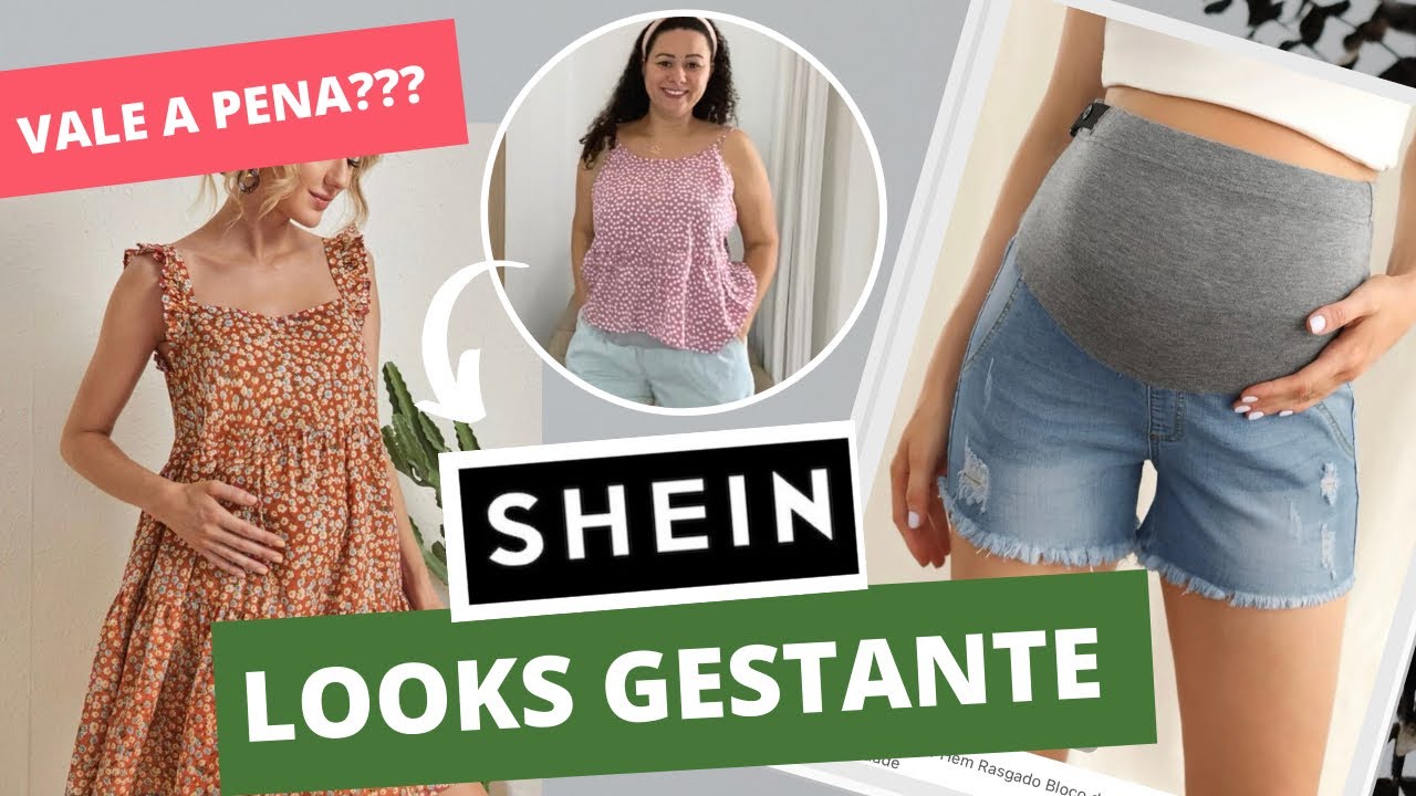 ROUPAS DE GESTANTE DA SHEIN - Vale a pena?!
