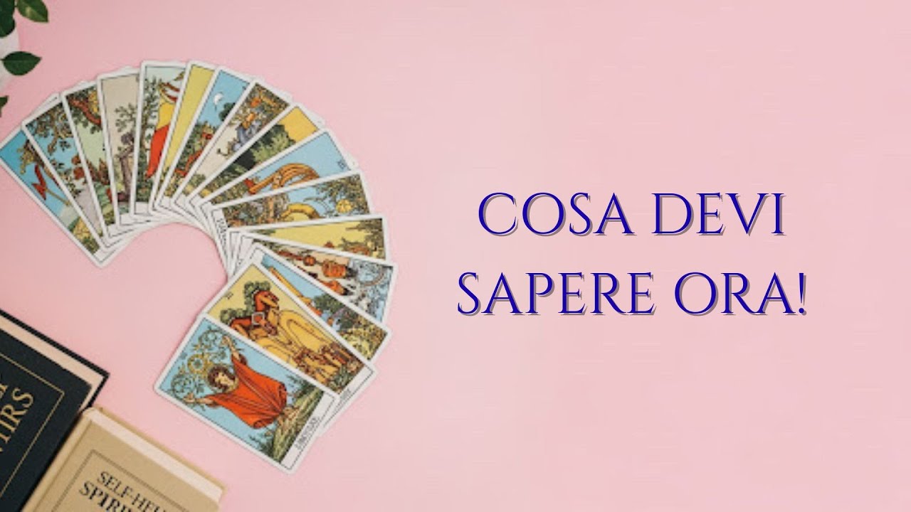 COSA DEVI SAPERE RISPETTO A UNA PERSONA O UNA SITUAZIONE CHE TI INTERESSA 🔮✨