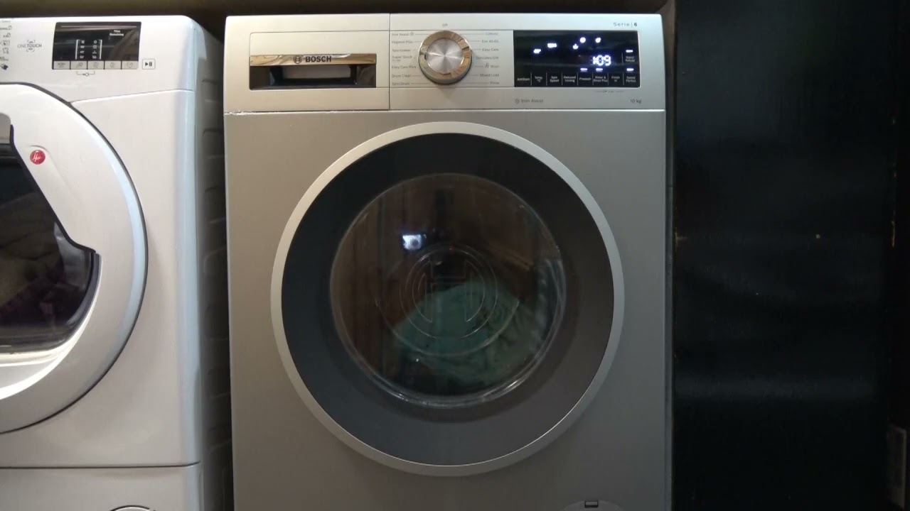 Bosch Serie 6 Easy Care, Pre-Wash, Water & Rinse Plus Speed Perfect Cycle 800rpm Washing Machine