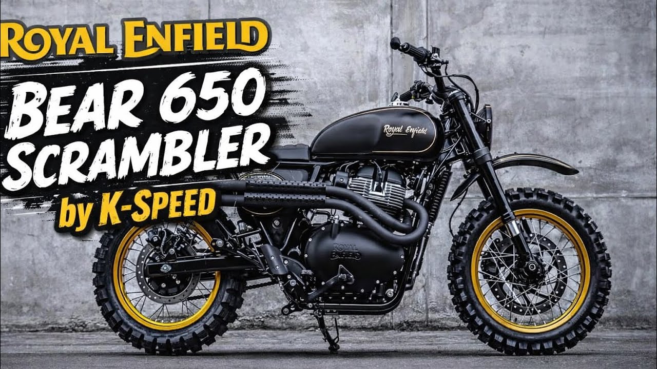 This Bear 650 Scrambler Build is INSANE! | K-Speed Custom