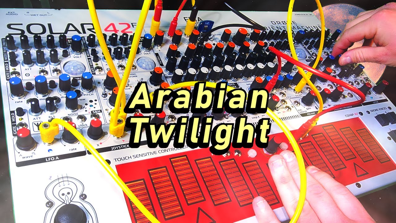 Arabian Twilight - Experimental Solar42f Drone Performance