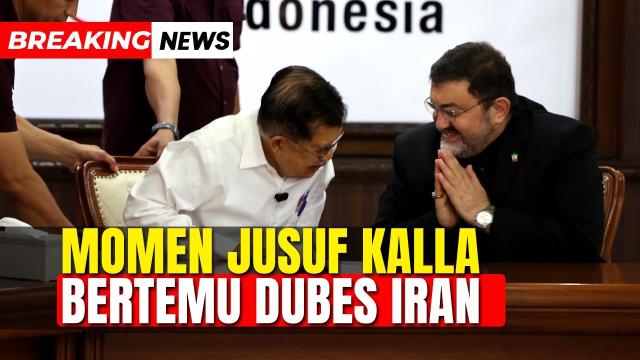 Jusuf Kalla Bertemu Dubes Boroujerdi, PMI Akan Kirim Bantuan Obat-obatan ke Iran | Breaking News