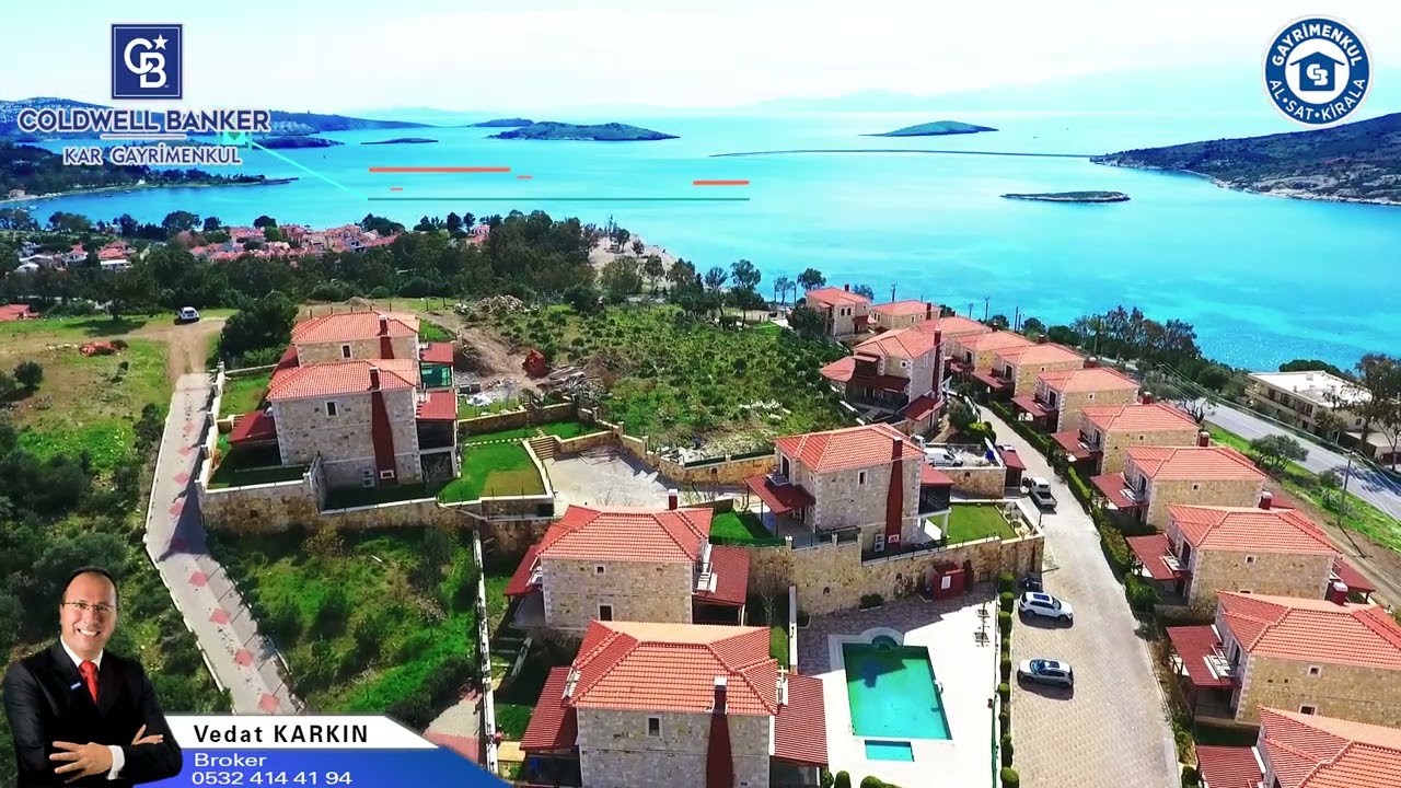 Eski Foça da  Satılık Muhteşem  Villa